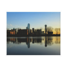 City of Dallas Canvas Prints