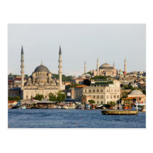 City of Istanbul Skyline Post Cards