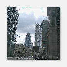City of London Buildings Fridge Magnets