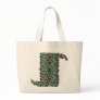 City Pattern with Radio Tower Tote Bag
