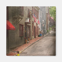 City - Rhode Island - Newport - Journey Magnet
