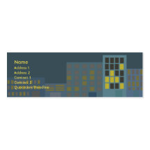 City - Skinny Business Card