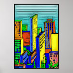 City Skyline 14 Posters