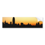 City Skyline bumper stickers