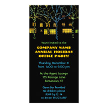 City Square Holiday Office Party Photo Card
