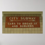 City Subway Posters