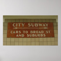 City Subway Posters