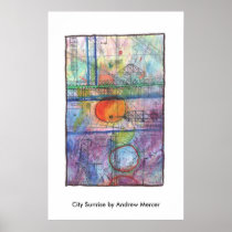 City Sunrise Print
