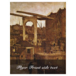 City View (View Of Amsterdam) By Jacob Maris (Best Flyer Design