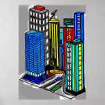 Cityscape 8 posters
