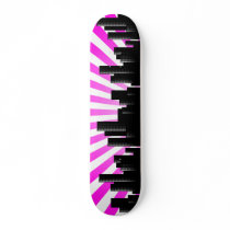 cityscape skate board decks