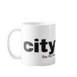 cityview LOGO black, Des Moines' Weekly Alterna... mugs