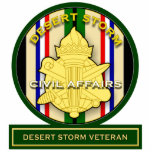 Civil Affairs - Desert Storm Veteran Photo Cut Outs