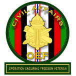 Civil Affairs - Operation Enduring Freedom Veteran Acrylic Cut Out