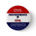 Civil Disobedience Button