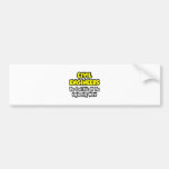 Civil Engineers...Cool Kids of Eng World Bumper Sticker