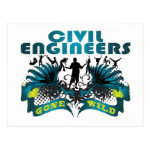 Civil Engineers Gone Wild Post Card