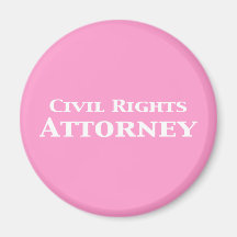 Civil Rights Attorney Gifts Fridge Magnet