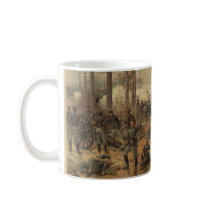 Civil War Battle of Shiloh by Thur de Thulstrup Coffee Mugs