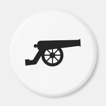 Civil War Cannon Fridge Magnet