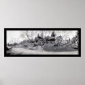 Civil War Devils Den Photo 1909 posters