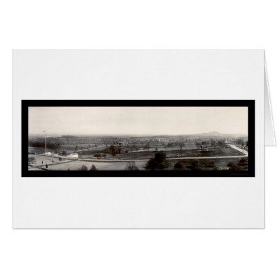 Civil War Gettysburg Photo 1909 Greeting Cards by lc_panoramicphotos