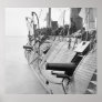 Civil War Ironclad Galena, 1862 Poster