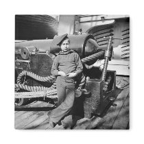Civil War Powder Monkey, 1860s Refrigerator Magnets