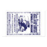 Civil War Recruitment Poster, blue Rectangle Sticker