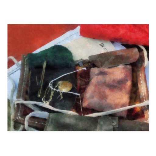 Civil War Sewing Kit Postcards