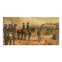 Civil War Siege of Atlanta by Thure de Thulstrup