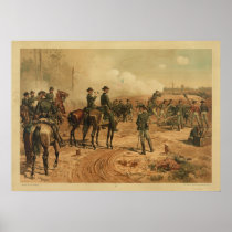 Civil War Siege of Atlanta by Thure de Thulstrup