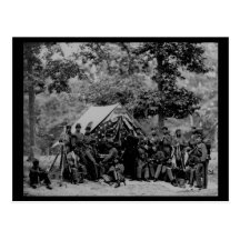 Civil War Vintage Photo Postcard