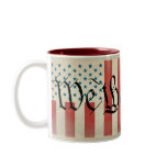 Civilian Flag We the People Mug