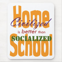 Civilised v Socialised Mousepads