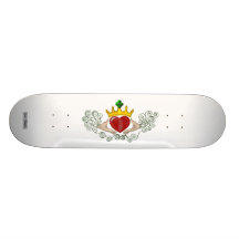 Claddagh (Full Colour) Skate Deck