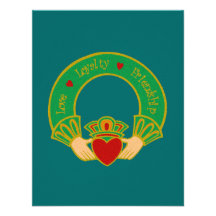 Claddagh Personalized Announcements