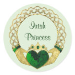 Claddagh Princess stickers