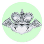 Claddagh Wedding Invitations Envelope Seals stickers