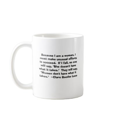 Claire Booth Luce Coffee Mug by isobel23