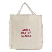 Claire's Bag of Goodies Tote Bag