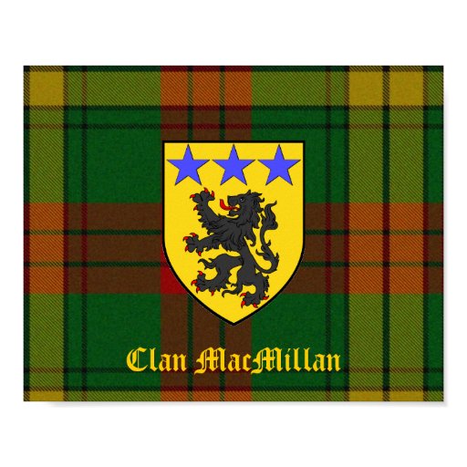 Clan MacMillan Tartan and Shield Poster | Zazzle