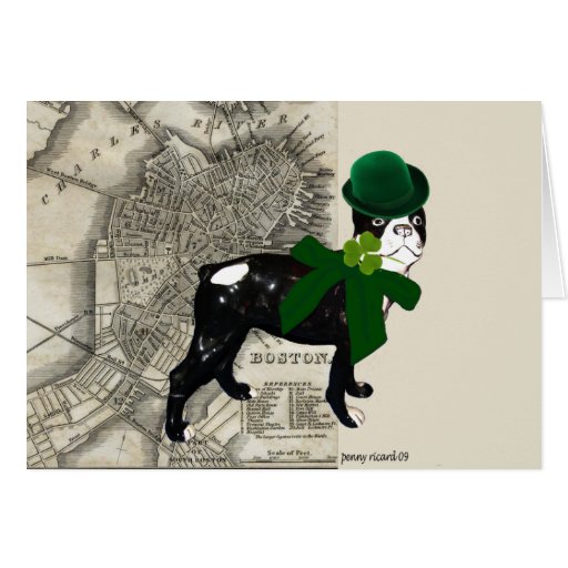 Clancey O Doggy St Patricks Day Card