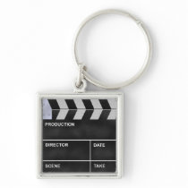 clap cinéma porte-clé