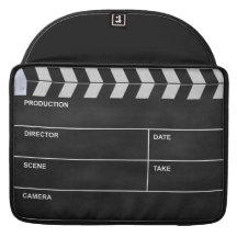 clapperboard cinema sleeve for MacBook pro