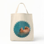Clapping Walrus  Canvas Tote Bag