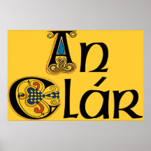 Clare (Gaelic) Print
