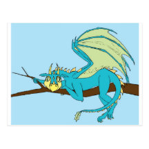 Clarence the Baby Dragon Post Cards