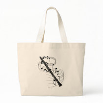 Clarinet Tote Bags
