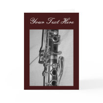 Clarinet Card